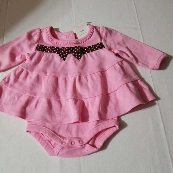 Gymboree Polka Dot Puppy 0-3 month NWT One-Piece. - Picture 1 of 3